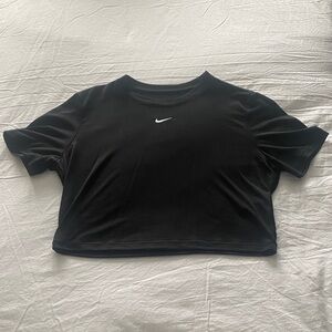Nike Women's Black Crop Top